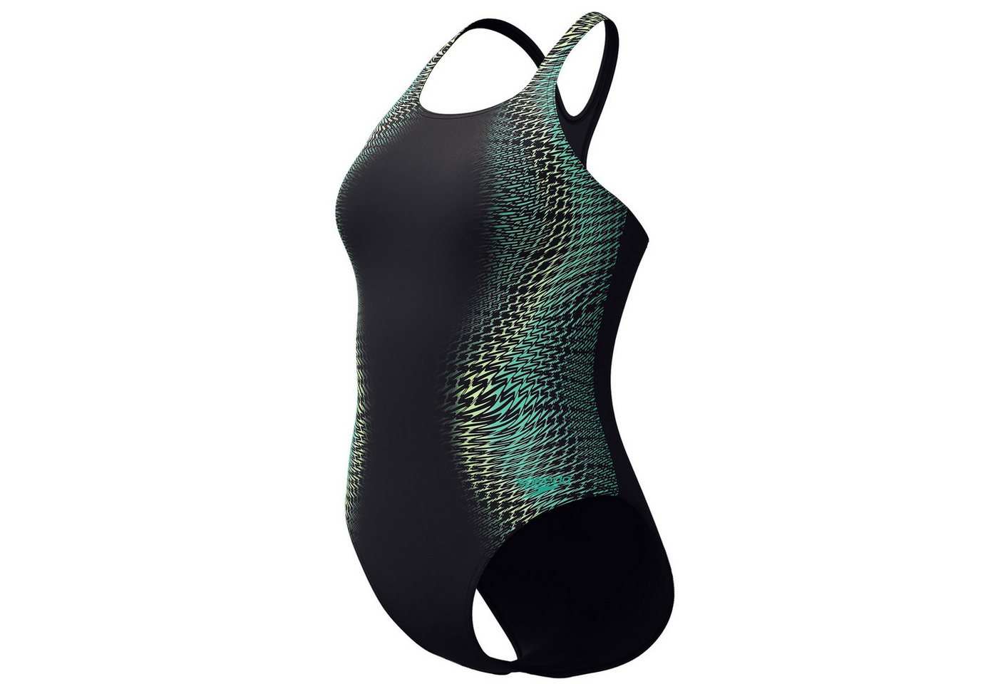 Speedo Badeanzug Medalist mit Digital Print mit Unterbrustband von Speedo