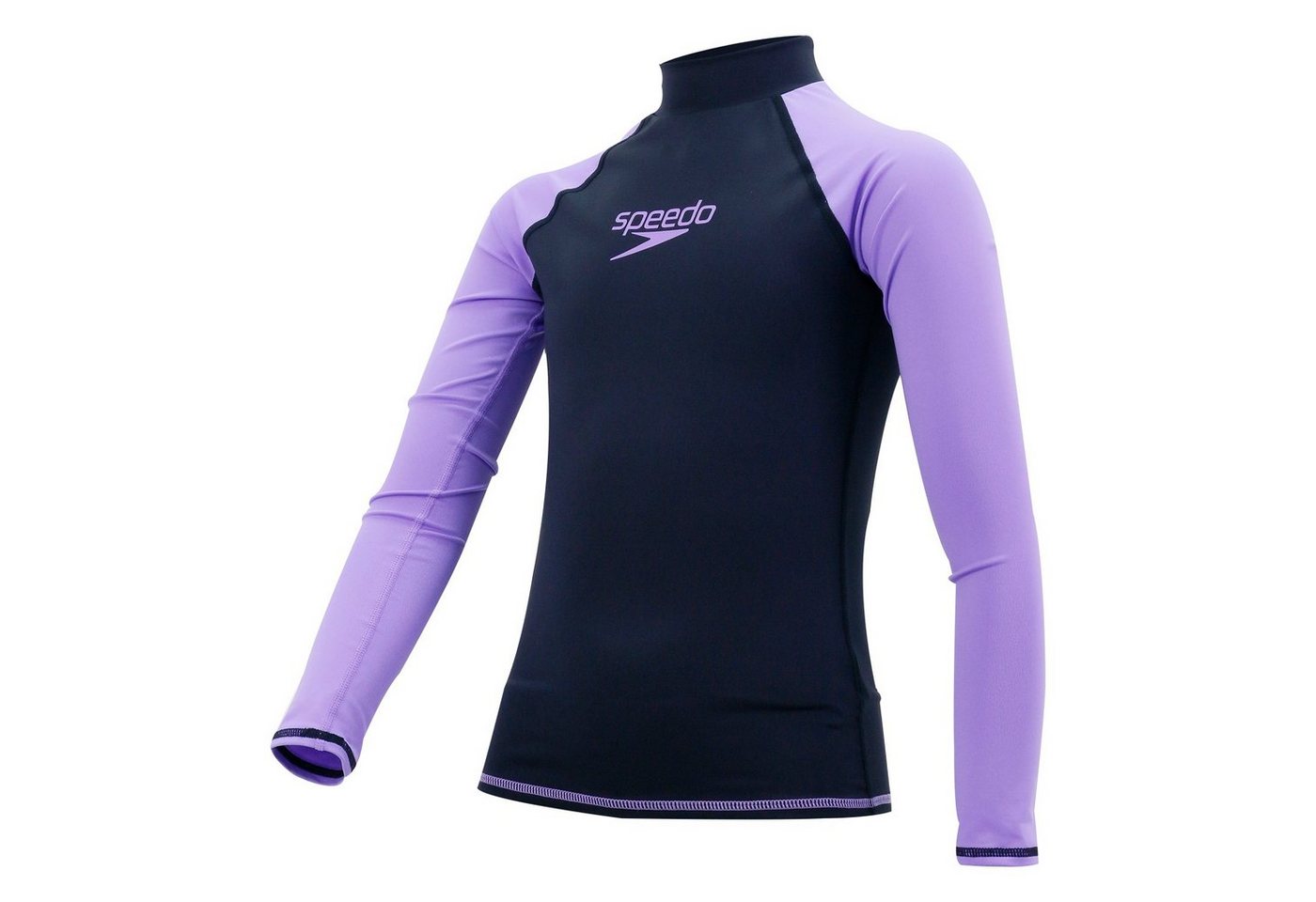 Speedo Badeanzug Rashguard für junge Mädchen Langärmel UPF 50+ Sonnenschutz von Speedo