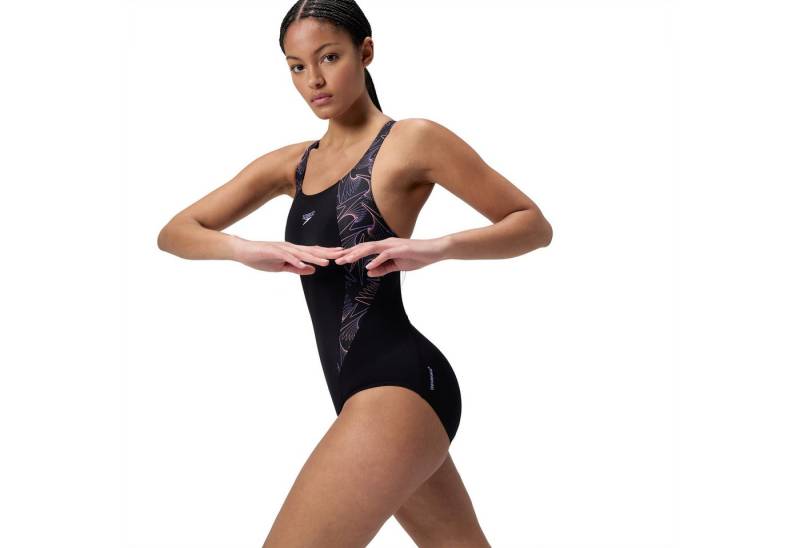 Speedo Badeanzug Womens Hyper Boom Splice Muscleback (1-St) für flexibles Training, 100% chlorbeständig von Speedo