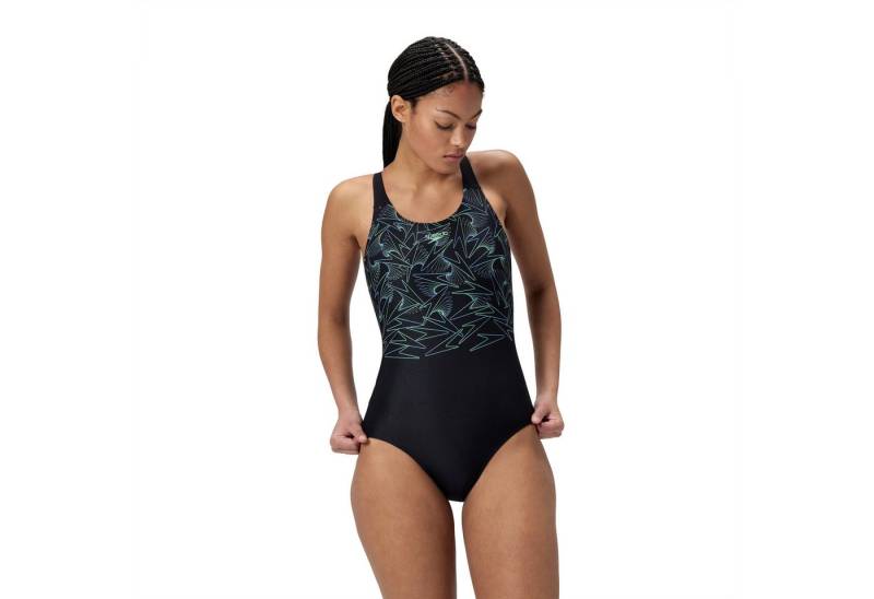 Speedo Badeanzug Womens HyperBoom Placement Muscleback (1-St) schnell trocknend von Speedo