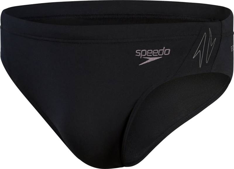 Speedo Badehose HYPERBOOM SPL 7CM BRF AM BLACK/GREY BLACK/DOVE GREY von Speedo