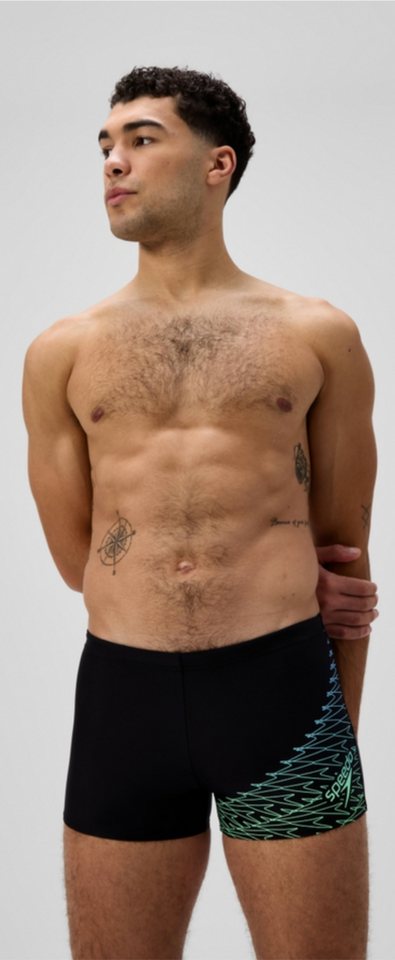 Speedo Badehose MEDLEY LOGO ASHT GREEN von Speedo