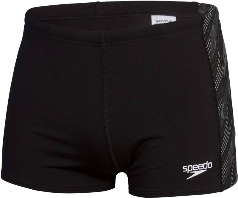 Speedo Badeshorts HYPERBOOM PNL ASHT AM BLACK/WHITE von Speedo