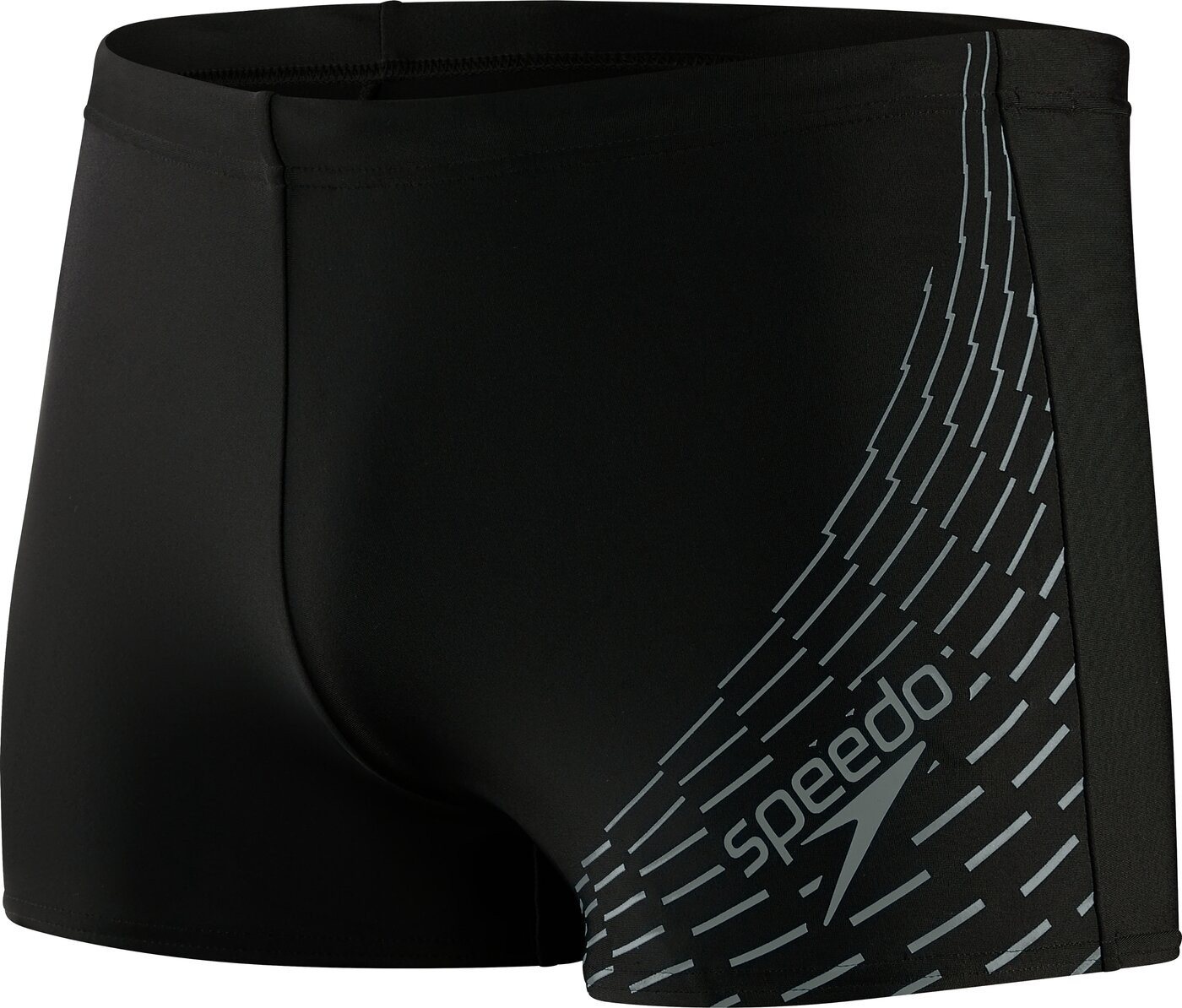 Speedo Badeshorts MEDLEY LOGO ASHT AM BLACK/GREY von Speedo