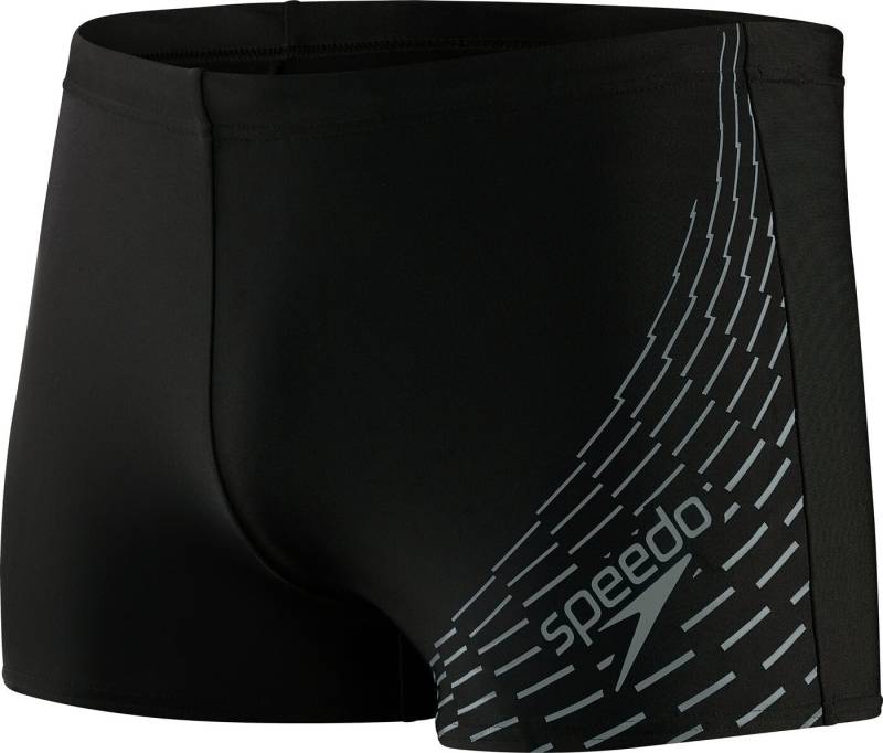 Speedo Badeshorts MEDLEY LOGO ASHT AM BLACK/GREY von Speedo