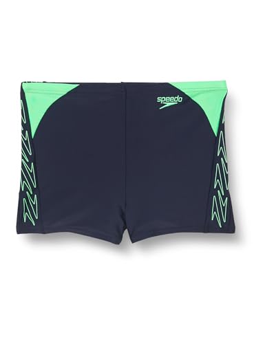 Speedo Boy's HyperBoom Splice Aquashort, Navy, 9-10 Jahre von Speedo