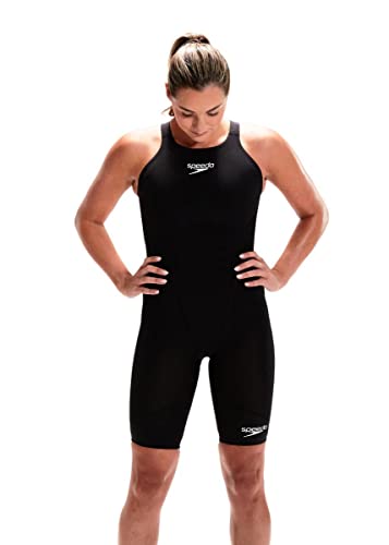 Speedo Damen Fastskin LZR Ignite Kneeskin Badeanzug, Schwarz , 18 von Speedo