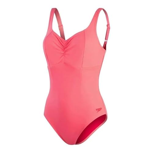 Speedo Damen Shaping AquaNite 1-teiliger Badeanzug, rose, 42 von Speedo