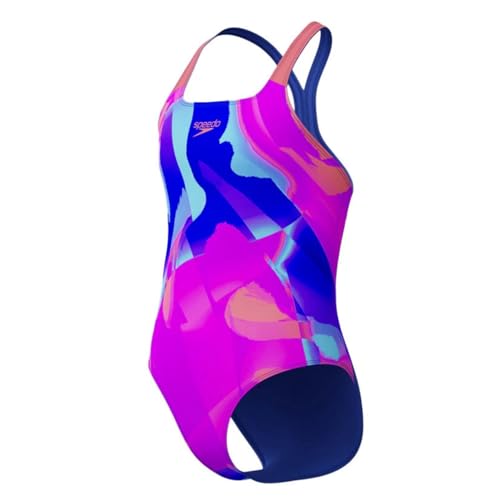 Speedo Girls Digital Allover Powerbac Cobalt POP - 152 von Speedo