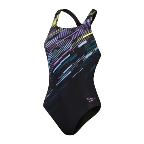 Speedo ECO+ Digital Placement Medalist Badeanzug Damen - 44 von Speedo