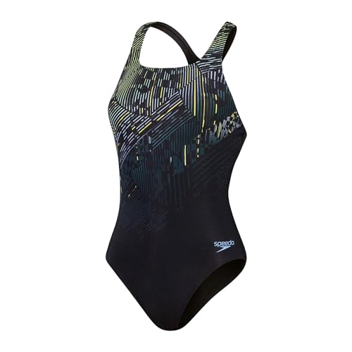 Speedo ECO+ Digital Placement Medalist Badeanzug Damen - 48 von Speedo