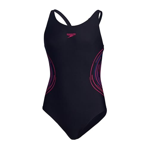 Speedo ECO Placement Muscleback Badeanzug für Mädchen - 164 von Speedo