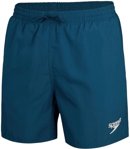 Speedo M Essentials 16" Watershort Blau - Klassische Sportive Herren Badeshorts, Größe L - Farbe Dark Teal von Speedo