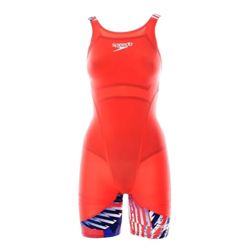 Speedo Fastskin LZR Ignite Kneeskin Badeanzug für Damen, Rot/Blau/Weiss, 24 Speedo Fastskin LZR Ignite Kneeskin Badeanzug für Damen, Rot/Blau/Weiss, 24 von Speedo