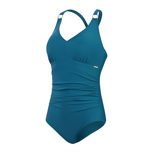 Speedo ECO Strappy Shaping Badanzug Damen - 44 von Speedo