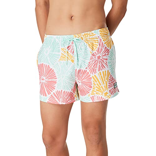 Speedo Herren, Kurze Länge, Redondo Bedruckt Badehose, Ocean Burst, Medium von Speedo