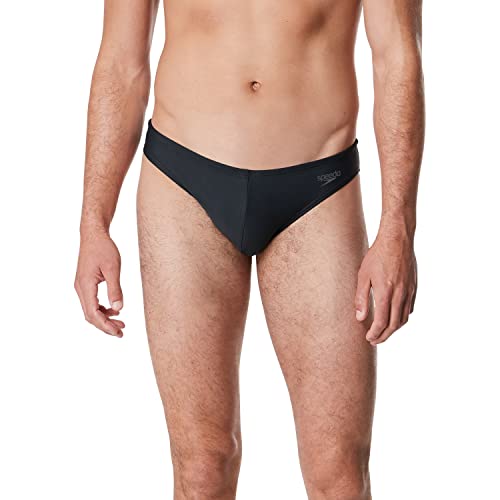 Speedo Herren Badeanzug Slip PowerFlex Eco Solar, Anthracite/Charcoal, 5 von Speedo