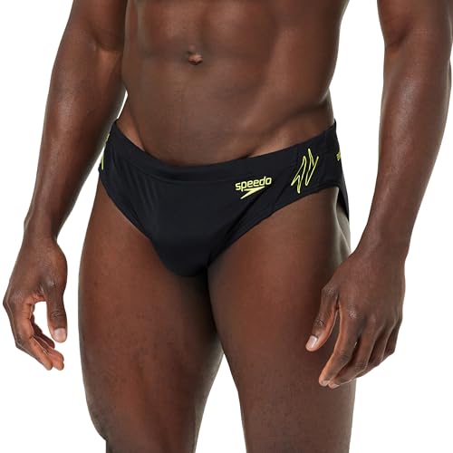 Speedo Herren Hyperboom Spleiß Badehose, Schwarz, 42 von Speedo