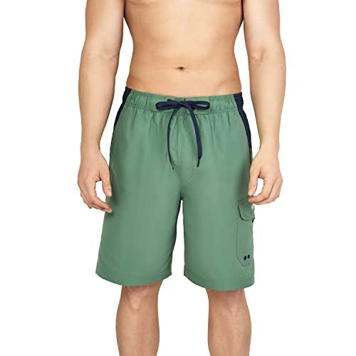 Speedo Herren Marina Sport Volley Knielang Badehose, Dark Ivy, X-Large von Speedo