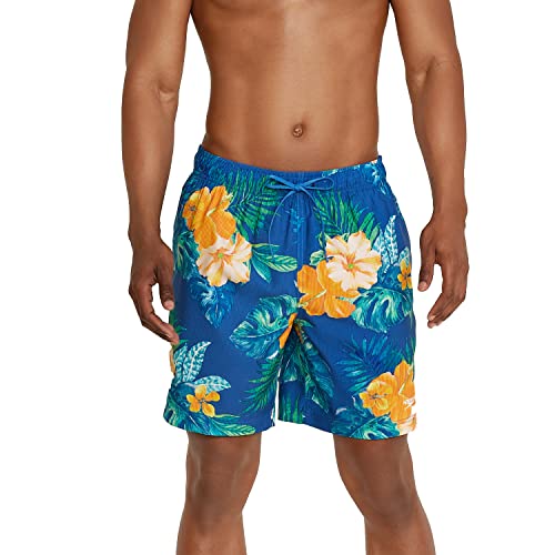 Speedo Herren, mittellang, Redondo Floral Badehose, Fine Palace Blue, XX-Large von Speedo