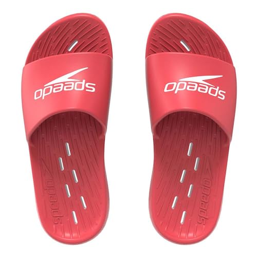 Speedo Herren Slide Sandalen, Rot, 39 EU von Speedo