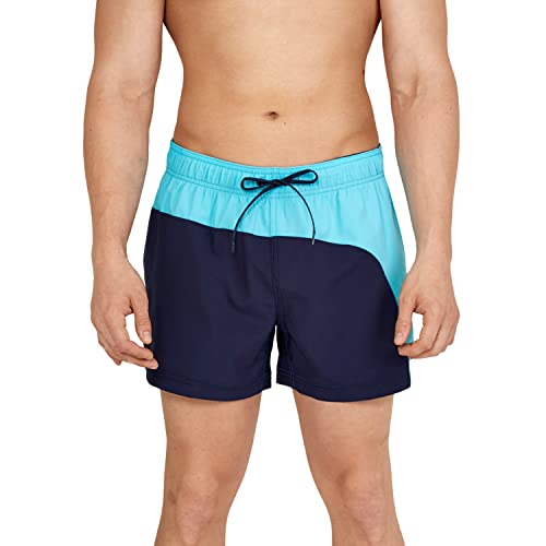 Speedo Herren kurz Redondo Solid Badehose, Block Peacoat, Large von Speedo