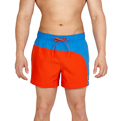 Speedo Herren kurz Redondo Solid Badehose, Block Spicy Orange, XX-Large von Speedo