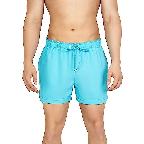 Speedo Herren kurz Redondo Solid Badehose, Blue Atoll, X-Large von Speedo