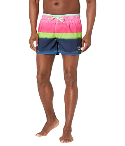 Speedo Herren kurz Redondo gestreift Badehose, Storm Sugar Plum, Medium von Speedo