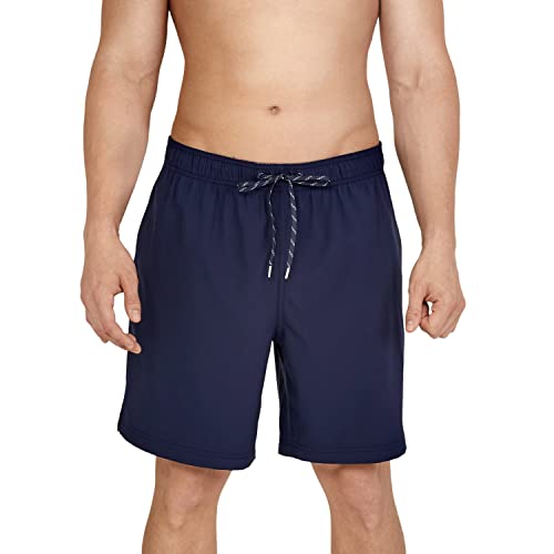 Speedo Herren mittellang Redondo Solid Badehose, 2022 Peacoat, Large von Speedo