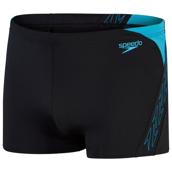 Speedo - Hyperboom Splice Aquashort - Badehose Gr 3 schwarz von Speedo