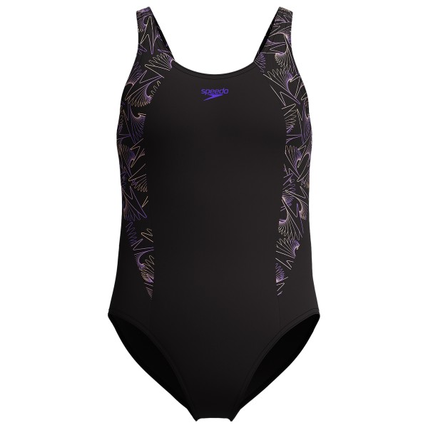 Speedo - Kid's Hyperboom Splice Muscleback - Badeanzug Gr 152 schwarz von Speedo