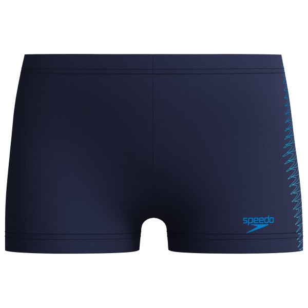 Speedo - Kid's Plastisol Placement Aquashort - Badehose Gr 152 blau von Speedo