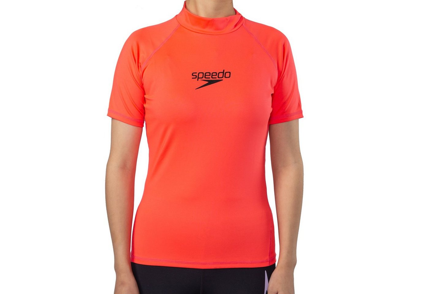 Speedo Badeanzug Unentbehrlicher weiblicher Rashguard S/S UPF 50+ Sonnenschutz von Speedo