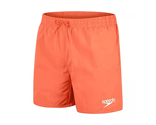 Speedo M Essentials 16" Watershort Orange - Klassische Sportive Herren Badeshorts, Größe XXL - Farbe Boost Orange von Speedo