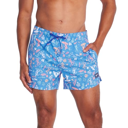Speedo Men's Standard Swim Trunk Short Length Redondo Printed, Surf Cut Out von Speedo