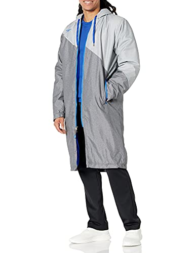 Speedo Men's Team Colorblock Parka (Unisex), Sapphire, Small von Speedo