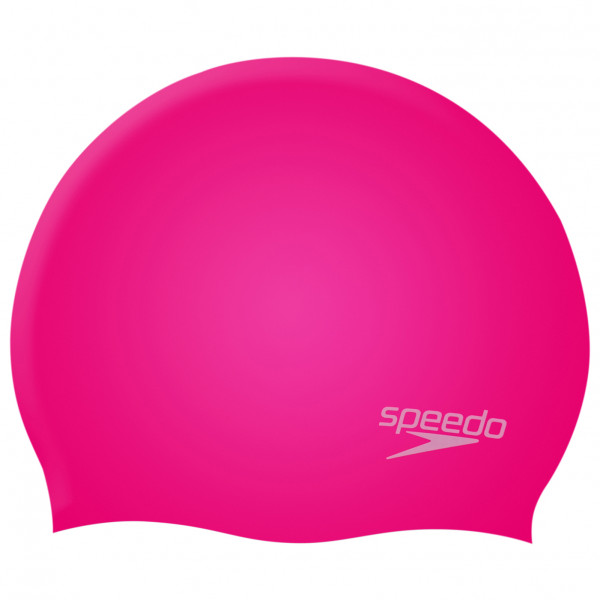 Speedo - Plain Moulded Silicone Cap Junior - Badekappe rosa/ blush von Speedo