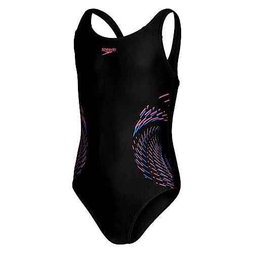 Speedo Plastisol Placement Muscleback Badeanzug Mädchen - 140 von Speedo