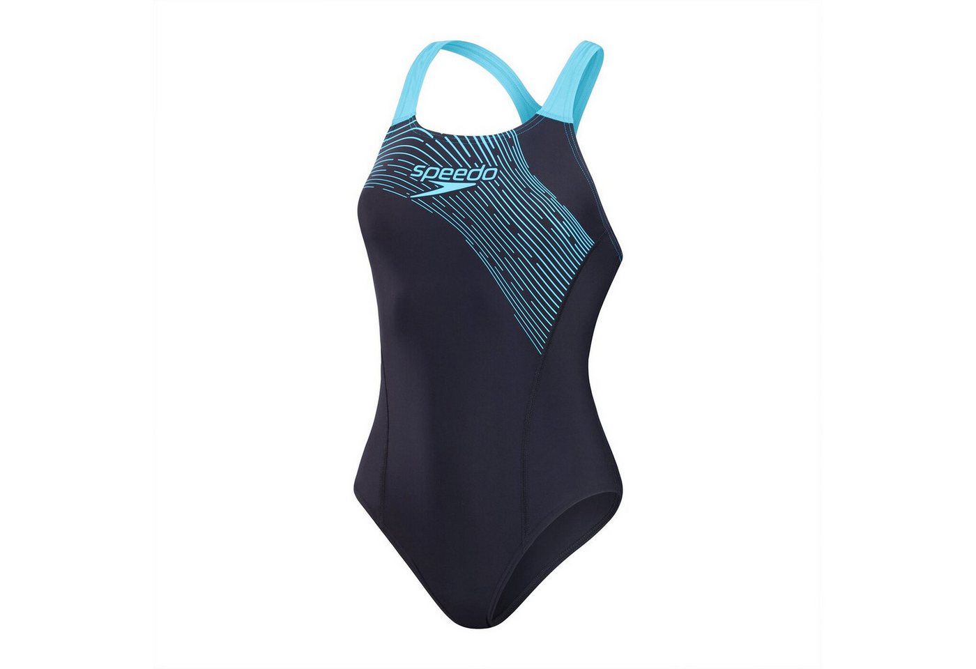 Speedo Schwimmanzug MEDLEY LOGO MDLT AF NAVY/BLUE von Speedo