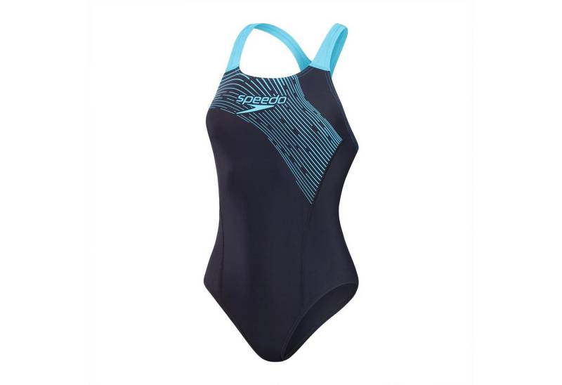 Speedo Schwimmanzug MEDLEY LOGO MDLT AF NAVY/BLUE von Speedo
