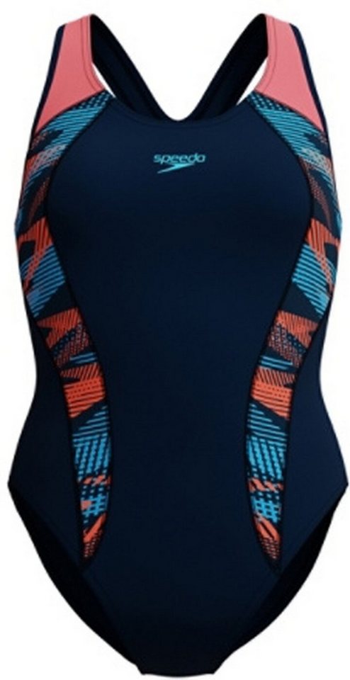 Speedo Schwimmanzug Womens Placement Laneback von Speedo