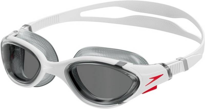 Speedo Schwimmbrille Biofuse 2.0 WHITE/RED/LIGHT SMOKE von Speedo