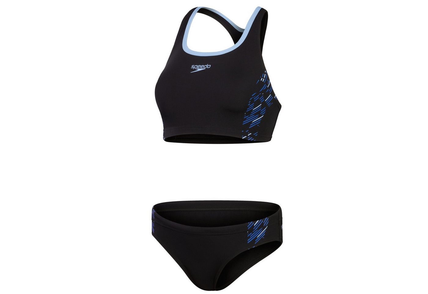 Speedo Tankini Placement zweiteiler Badeanzug für Damen chlorbeständig von Speedo