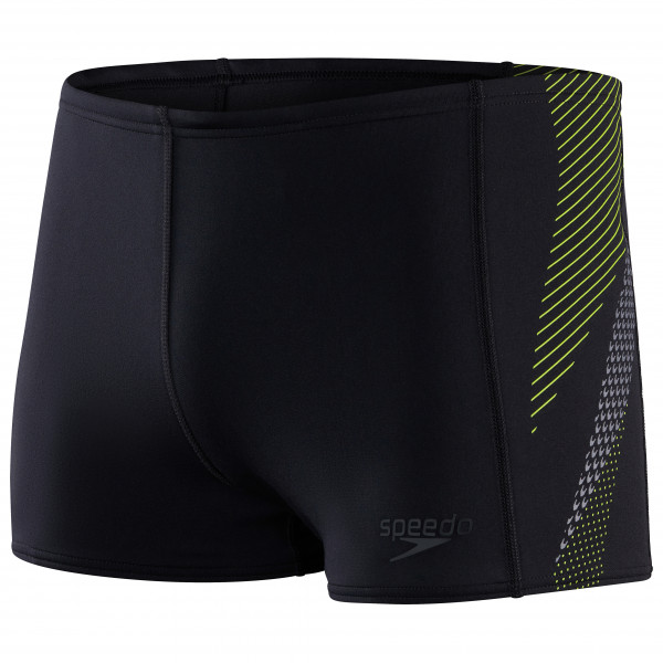 Speedo - Tech Panel Aquashort - Badehose Gr 32 - DE: 4;34 - DE: 5;36 - DE: 6;38 - DE: 7;40 - DE: 8 schwarz von Speedo