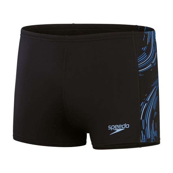 Speedo - Tech Panel Aquashort - Badehose Gr 4 schwarz von Speedo