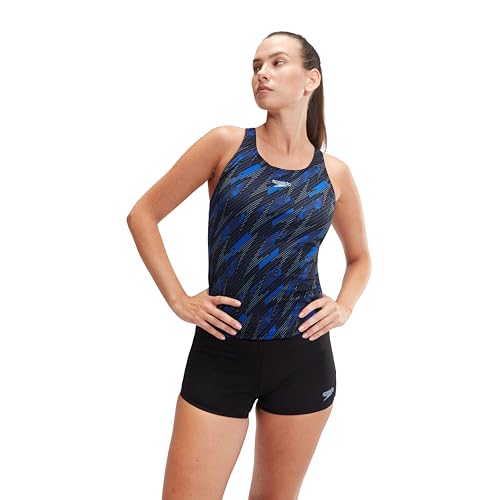 Speedo Women's HyperBoom Tankini, Blau, 40 von Speedo