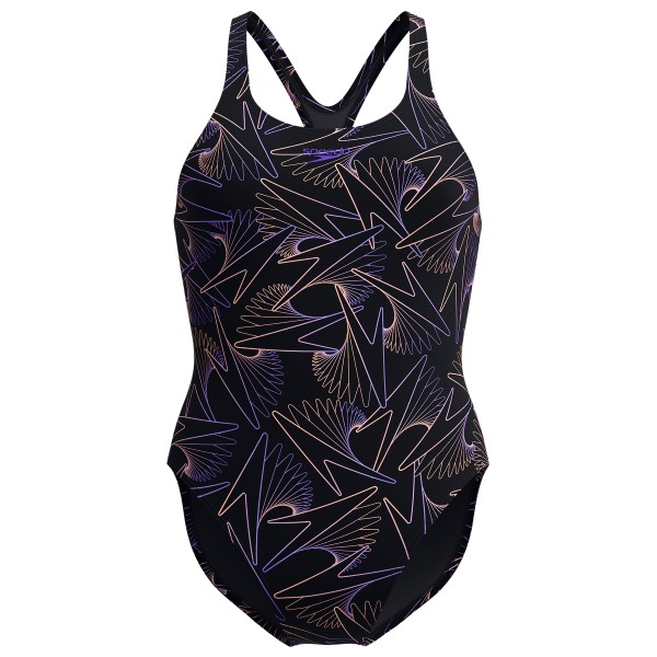 Speedo - Women's Hyperboom Allover Medalist - Badeanzug Gr 34 schwarz von Speedo