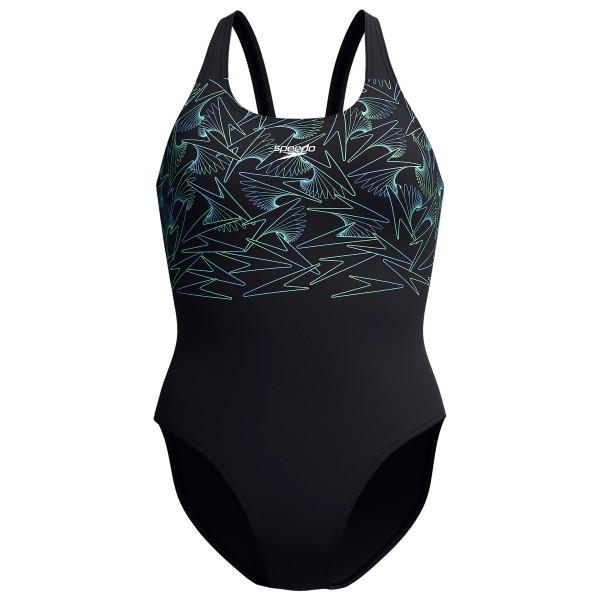 Speedo - Women's Hyperboom Placement Muscleback - Badeanzug Gr 42 schwarz von Speedo