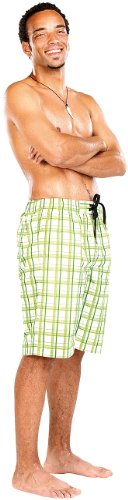 Speeron Badeshorts Herren: Badeshorts Surfer, grün, Gr. L (Schwimmhose, Badeshorts statt Badeslips, Schwimmen) von Speeron